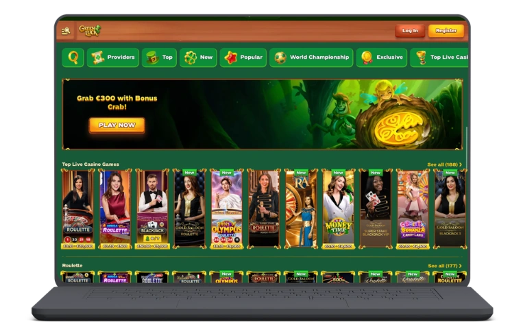 Green Luck kirjaudu